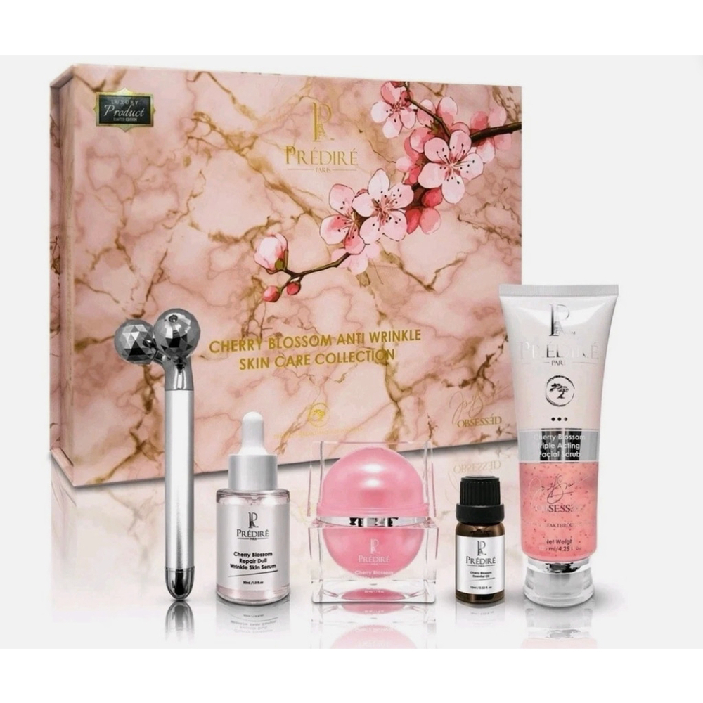 Predire Paris Cherry Blossom Anti Wrinkle Skincare Collection